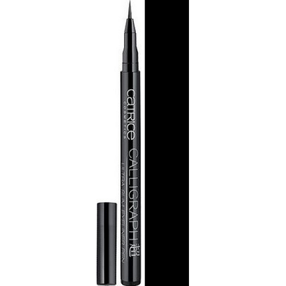Catrice CALLIGRAPHY Pen ultra tenké očné linky v pere 010 Blackest Black 1 ml