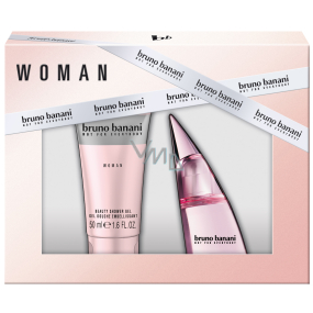 Bruno Banani Woman toaletná voda 20 ml + sprchový gél 50 ml, darčeková sada