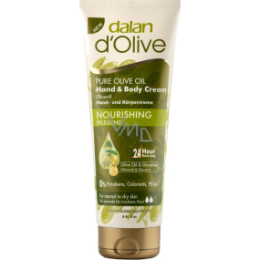 Dalan d Olive Moisturizing Cream Hand & Body zvláčňujúci krém na ruky a telo s olivovým olejom 250 ml