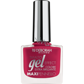 Deborah Milano Gél Effect Nail Enamel gélový lak na nechty 20 Mixed Berries 11 ml