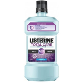 Ústna voda Listerine Total Care Sensitive 6v1 Complete Care na citlivé zuby 500 ml