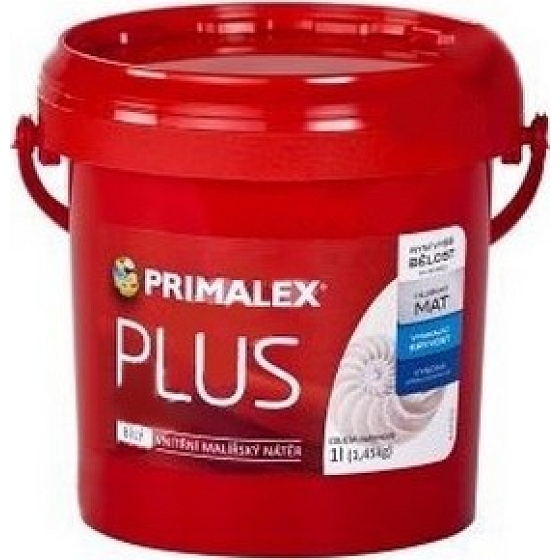 Primalex Plus Biely vnútorný maliarsky náter 1,45 kg (1 l)