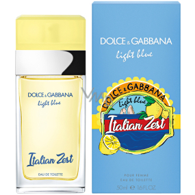 Dolce & Gabbana Light Blue Italian Zest toaletná voda pre ženy 50 ml