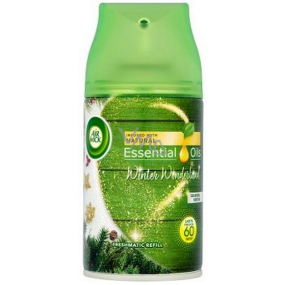 Air Wick Freshmatic Essential Oils Winter Wonderland - Zimná zázračná krajina automatický osviežovač náhradná náplň 250 ml