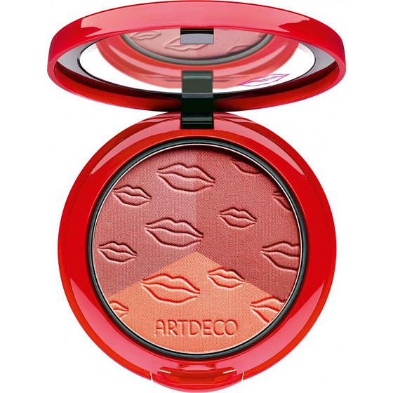 Artdeco Blush Couture trojfarebná lícenka 33108 Cheek Kisses 10 g