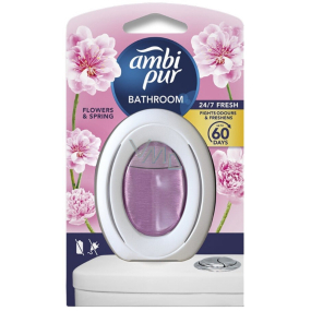 Ambi Pur Bathroom Flowers & Spring gélový osviežovač vzduchu do kúpeľne 7,5 ml