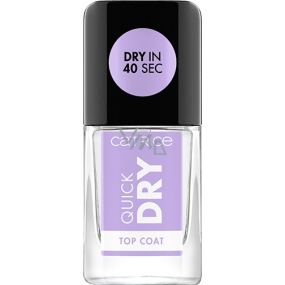 Catrice Quick Dry Top Coat krycí lak na nechty 10,5 ml