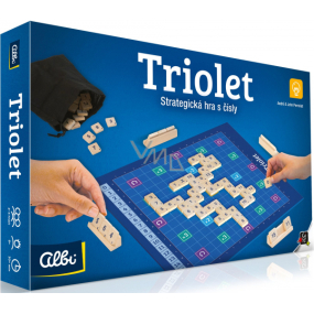 Albi Triolet strategická hra s číslami odporúčaný vek 8+