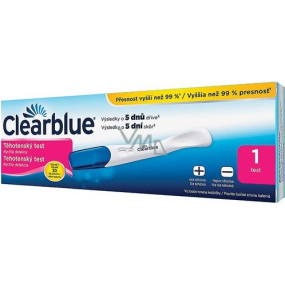 Clearblue Plus rýchla detekcia tehotenstva tehotenský test 1 kus