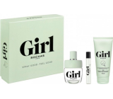 Rochas Girl toaletná voda pre ženy 100 ml + telové mlieko 100 ml + toaletná voda 7,5 ml, darčeková sada pre ženy