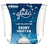 Glade Maxi Snowy Frosty Air s vôňou eukalyptu a cédrového dreva vonná veľká sviečka v skle, doba horenia až 52 hodín 224 g