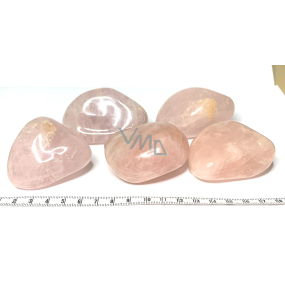 Ruženín Tromlovaný prírodný kameň 100 - 160 g, 1 kus, kameň lásky