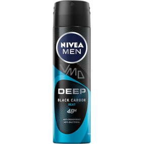 Nivea Men Deep Beat 48h antiperspirant deodorant v spreji pre mužov 150 ml