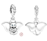 Charm Striebro 925 Disney Slon Dumbo, prívesok na náramok rozprávka