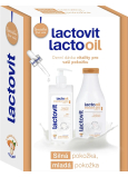 Lactovit Lactooil telové mlieko 400 ml + sprchový gél 500 ml, kozmetická sada