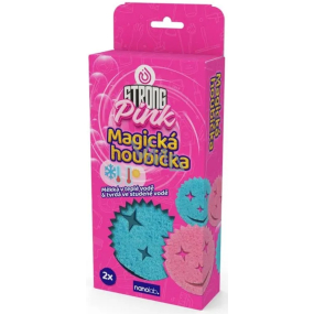 Nanolab Strong Pink Magic hubka na umývanie a čistenie 2 kusy