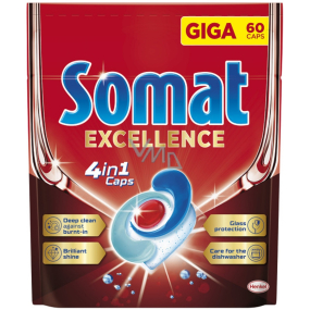 Somat Excellence 4v1 tablety do umývačky riadu 60 kusov