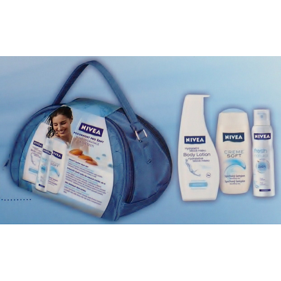 Nivea Taška - užite si jedinečnú sviežosť 2010, pre ženy kozmetická sada