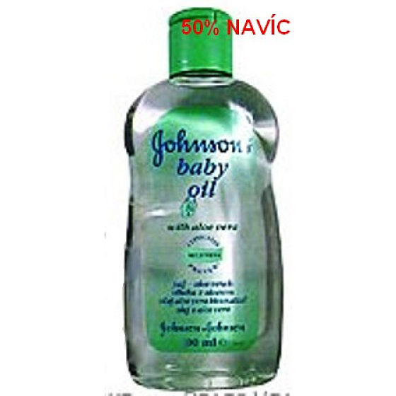Johnson s Baby s Aloe Vera olej pre deti 300 ml