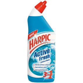 Harpic Active Fresh Sviežosť mora Wc tekutý čistič 750 ml