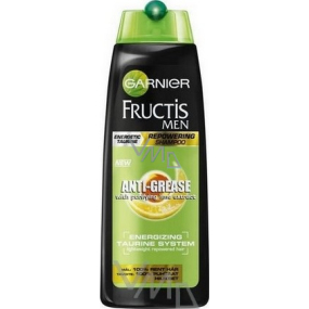 Garnier Fructis Men Anti-Grease posilňujúci šampón proti mastným vlasom 250 ml