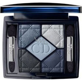 Christian Dior 5 Couleurs Bleu de Paris paletka 5tich očných tieňov 254 Bleu de Paris 6 g