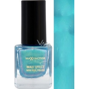 Max Factor Max Effect Mini Nail Polish lak na nechty 14 Dazzling Blue 4,5 ml