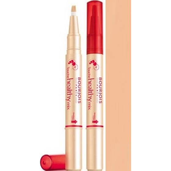 Bourjois Touche Healthy Mix Brush Concealer korektor a rozjasňovač 63 Beige Doré 1,5 ml