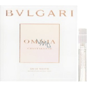 Bvlgari Omnia Crystalline toaletná voda pre ženy 1,5 ml s rozprašovačom, vialka