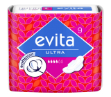 Evita Ultra Softiplait hygienické vložky s krídelkami 9 kusov