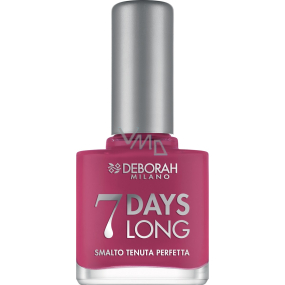 Deborah Milano 7 Days Long Nail Enamel lak na nechty 868 Magenta Pink 11 ml