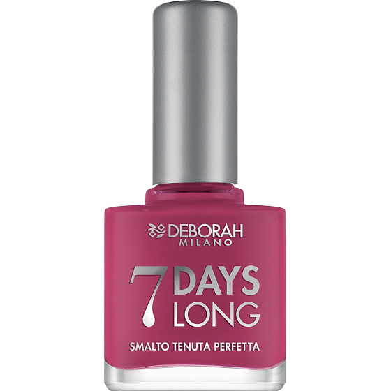 Deborah Milano 7 Days Long Nail Enamel lak na nechty 868 Magenta Pink 11 ml