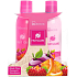 Idc Institute Fruit & Care Black Plum, Orange a Strawberry sprchový gél 180 ml + telové mlieko 180 ml, kozmetická sada