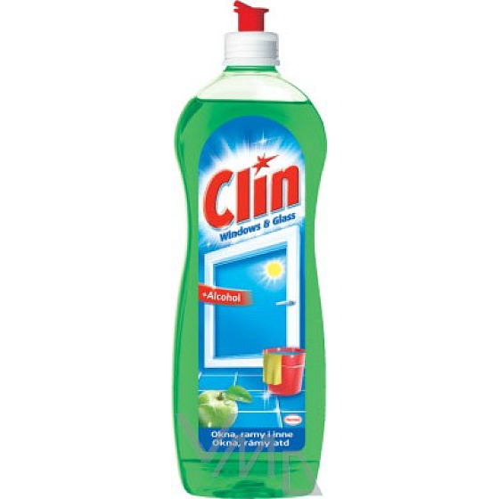Clin Apple s vôňou jablka čistič na okná a rámy 750 ml