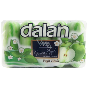 Dalan Green Apple jablko tuhé toaletné mydlo 5 x 70 g