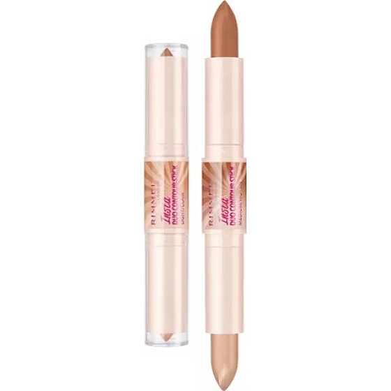 Rimmel London Insta Duo Contour Stick kontúrovacou tyčinka 200 Medium 2 x 4 g