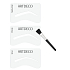 Artdeco Eyebrow Stencils with Brush šablóny na obočie s kefkou 3 kusy