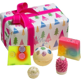Bomb Cosmetics Vianočný stromček - O Christmas Tree balistik 160 g + špalík 50 g + guľôčka 30 g + mydlo 2 x 100 g, kozmetická sada