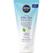 Nivea Sun After Sun Sensitiv upokojujúci gélový krém po opaľovaní 175 ml