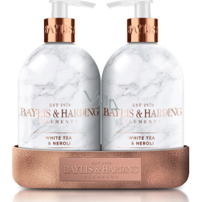 Baylis & Harding Biely čaj a Neroli umývací gél 500 ml + telové mlieko 500 ml, kozmetická sada