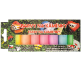 Kreativ Colour Farby na kamienky akrylové svietiace sada 7 vodou riediteľných farieb x 15 g
