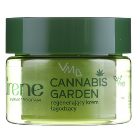 Lirene Cannabis Garden regeneračný nočný krém pre všetky typy pleti 50 ml