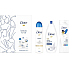 Dove Beauty For All Deeply Nourishing sprchový gél 250 ml + Rich Care telové mlieko 250 ml + Original antiperspirant sprej 150 ml, kozmetická sada