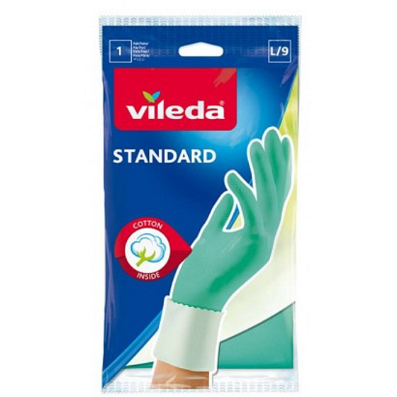 Vileda Standard Rukavice gumové L veľké 1 pár