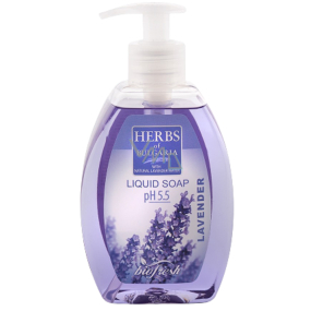 BioFresh Herbs of Bulgaria Tekuté mydlo s levanduľovou vodou 300 ml