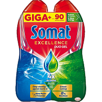Somat Excellence Duo gel do umývačky riadu, 1620 ml, 90 dávok