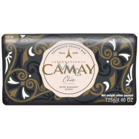Camay Chic tuhé toaletní mýdlo 125 g