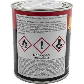 Bisil Thermo žiaruvzdorná farba 700 °C, 0199 čierna, 700 g
