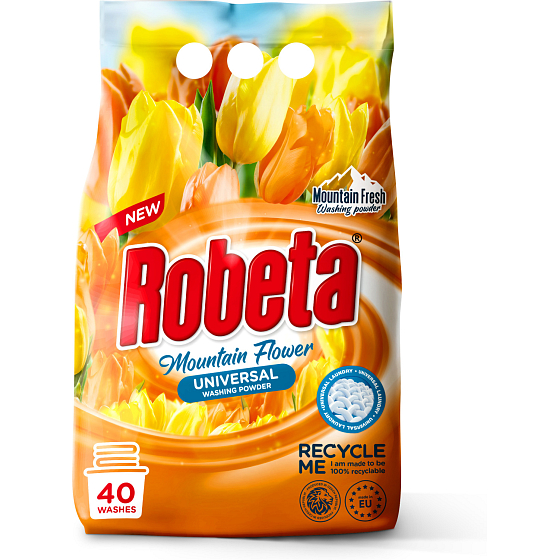 Robeta univerzálny prací prášok 3 kg, 40 dávok