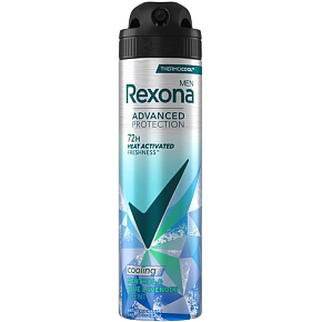 REXONA AP SPREJ PRE MUŽOV ADVANCED PROTECTION THERMOCOOL MENTOL&EUKALYPTUS 150 ML 9704